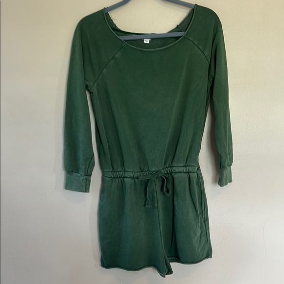 aerie Pants - Aerie Green  Long Sleeve Romper